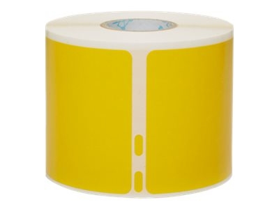 DYMO LabelWriter - Jaune - 54 x 101 mm 220 étiquette(s) (1 rouleau(x) x 220 étiquettes de badge - pour DYMO LabelWriter 400, 450, Wireless