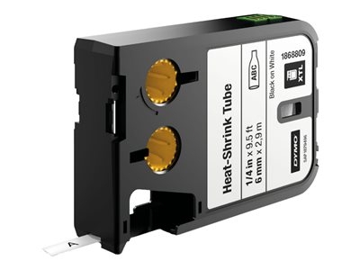 DYMO XTL - Noir sur blanc - Rouleau (0,6 cm x 2,9 m) 1 rouleau(x) tube - pour XTL 300, 500