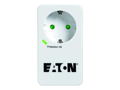 Eaton Protection Box 1 DIN - Protection contre les surtensions - CA 220-250 V - 4000 Watt - connecteurs de sortie : 1 - blanc