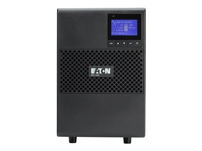 Eaton 9SX 1000VA 900W 120V Online Double-Conversion UPS - 6 NEMA 5-15R Outlets, Cybersecure Network Card Option, Extended Run, Tower Battery Backup - Onduleur - AC 100/110/120/125 V - 900 Watt - 1000 VA - RS-232, USB - connecteurs de sortie : 6 - noir - pour P/N: 744-A4311