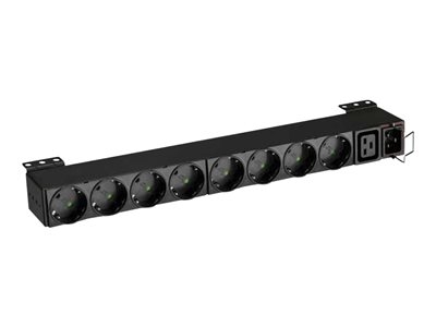 Eaton FlexPDU - Unité de distribution secteur (rack-montable) - CA 220-240 V - 3000 VA - entrée : IEC 60320 C20 16A - connecteurs de sortie : 9 (connecteur IEC, CEE 7/4) - 1U - 19"