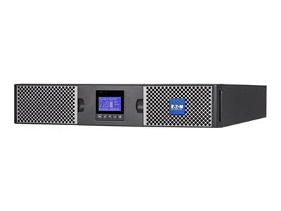 Eaton 9PX 3000i RT2U - Onduleur (montable sur rack / externe) - CA 200/208/220/230/240 V - 3000 Watt - 3000 VA - monophasé - RS-232, USB - connecteurs de sortie : 10 - PFC - 2U - 19" - noir / argent