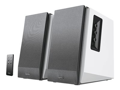 Edifier R1700BT - Haut-parleurs - étagère - sans fil - Bluetooth 5.1 - 66 Watt - 2 voies - argent