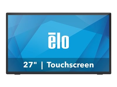 Elo 2770L - Écran LCD - 27" - cadre ouvert - écran tactile - 1920 x 1080 Full HD (1080p) @ 60 Hz - 300 cd/m² - 1000:1 - 14 ms - HDMI, VGA, DisplayPort - haut-parleurs - noir
