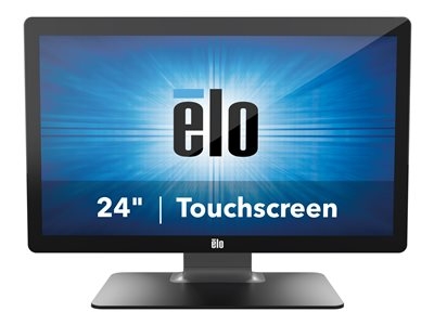 Elo 2402L - Écran LCD - 24" (23.8" visualisable) - écran tactile - 1920 x 1080 Full HD (1080p) @ 60 Hz - 250 cd/m² - 1000:1 - 15 ms - HDMI, VGA - haut-parleurs - noir
