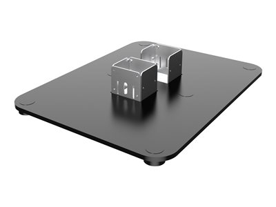 Elo Wallaby Pro Self-Service Double Base - Composant de montage (base plate) - noir / argent