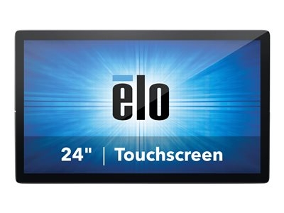 Elo 2495L - Écran LED - 23.8" - cadre ouvert - écran tactile - 1920 x 1080 Full HD (1080p) @ 60 Hz - 600 cd/m² - 1000:1 - 14 ms - HDMI, VGA, DisplayPort - noir