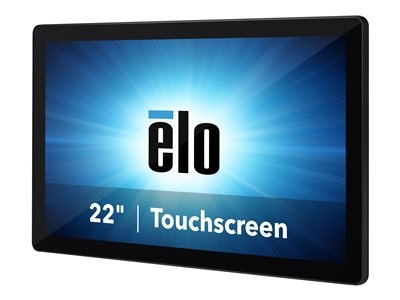 Elo I-Series 2.0 - Tout-en-un - Core i5 8500T / 2.1 GHz - vPro - RAM 8 Go - SSD 128 Go - UHD Graphics 630 - GigE - LAN sans fil: 802.11a/b/g/n/ac, Bluetooth 5.0 - Windows 10 - moniteur : LED 21.5" 1920 x 1080 (Full HD) écran tactile - noir