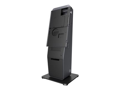Elo Wallaby Pro Self-Service Countertop Stand - Pied - pour terminal point de vente - noir / argent - Taille d'écran : 22"-27" - posé sur le sol