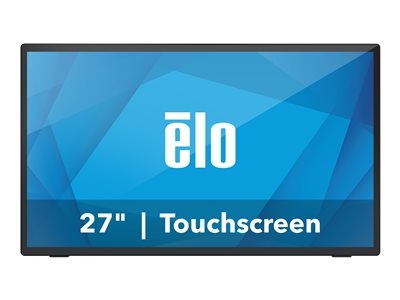 Elo 2770L - Écran LCD - 27" - cadre ouvert - écran tactile - 1920 x 1080 Full HD (1080p) @ 60 Hz - 300 cd/m² - 14 ms - HDMI, VGA, DisplayPort - haut-parleurs - noir