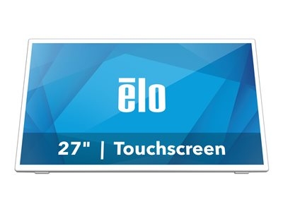 Elo 2770L - Écran LCD - 27" - cadre ouvert - écran tactile - 1920 x 1080 Full HD (1080p) @ 60 Hz - 300 cd/m² - 14 ms - HDMI, VGA, DisplayPort - haut-parleurs - blanc