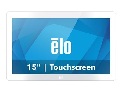 Elo 1502LM - Medical Grade - écran LED - 15.6" - écran tactile - 1920 x 1080 Full HD (1080p) @ 60 Hz - 250 cd/m² - 700:1 - 30 ms - HDMI, VGA, USB-C - haut-parleurs - blanc