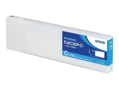 Epson SJIC30P(C) - 294.3 ml - cyan - original - cartouche d'encre - pour ColorWorks TM-C7500G