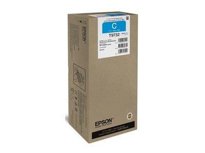 Epson T9732 - 192.4 ml - taille XL - cyan - original - cartouche d'encre