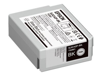 Epson SJIC42P-BK - 50 ml - noir - original - cartouche d'encre - pour ColorWorks CW-C4000E (BK)