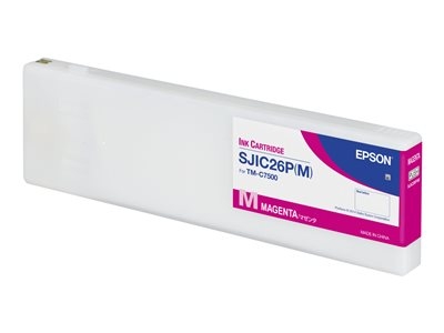Epson SJIC26P(M) - Magenta - original - cartouche d'encre - pour ColorWorks TM-C7500
