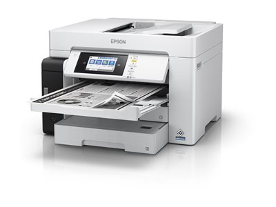 Epson EcoTank Pro ET-M16685 - Imprimante multifonctions - Noir et blanc - jet d'encre - ITS - A3 (support) - jusqu'à 25 ppm (impression) - 550 feuilles - USB, LAN, hôte USB, Wi-Fi
