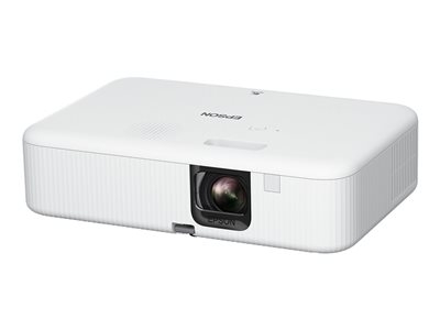 Epson CO-FH02 - Projecteur 3LCD - portable - 3000 lumens (blanc) - 3000 lumens (couleur) - Full HD (1920 x 1080) - 16:9 - 1080p - blanc et noir - Android TV