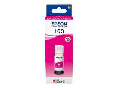 Epson 103 - 65 ml - magenta - original - recharge d'encre - pour EcoTank L3150, L3151, L5190