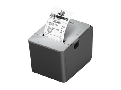Epson TM L100 (103A0) - Imprimante de reçus - thermique en ligne - Rouleau (7,95 cm) - 203 x 203 ppp - jusqu'à 170 mm/sec - USB 2.0, Gigabit LAN, série - outil de coupe - noir
