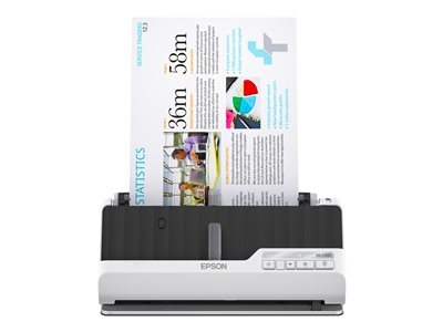 Epson DS-C490 - Scanner à feuilles - Recto-verso - A4/Legal - 600 dpi x 600 dpi - Chargeur automatique de documents (20 pages) - USB 2.0