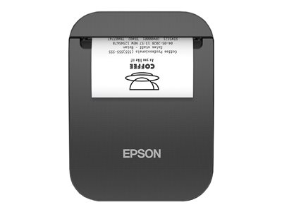 Epson TM P20II (111) - Imprimante de reçus - thermique en ligne - Rouleau (5,8 cm) - 203 dpi - jusqu'à 100 mm/sec - USB-C, Wi-Fi(ac) - noir
