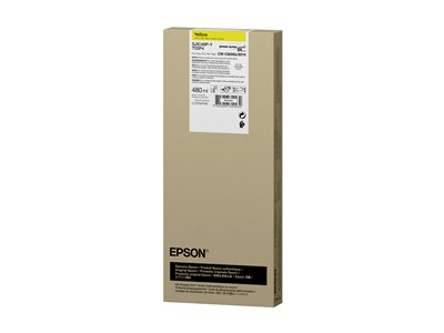 Epson T55P4 - 480 ml - jaune - original - boîte - cartouche d'encre - pour ColorWorks CW-C8000