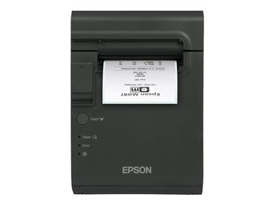 Epson TM L90 - Imprimante de reçus - thermique en ligne - Rouleau (7,95 cm) - 203 x 203 ppp - jusqu'à 150 mm/sec - USB 2.0, LAN - outil de coupe - gris foncé