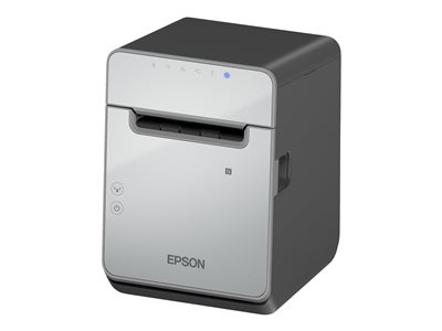 Epson TM L100 (111) - Imprimante de reçus - thermique en ligne - Rouleau (8 cm) - 203 x 203 ppp - jusqu'à 170 mm/sec - USB 2.0, hôte USB 2.0, Gigabit LAN - noir