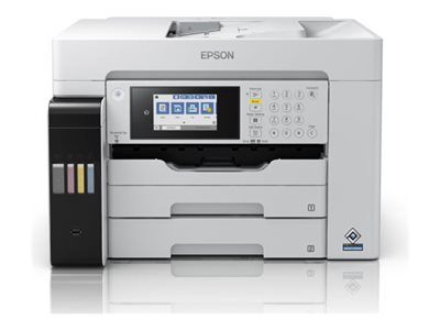 Epson EcoTank Pro ET-16685 - Imprimante multifonctions - couleur - jet d'encre - ITS - A3 (support) - jusqu'à 25 ppm (impression) - 550 feuilles - 33.6 Kbits/s - USB, LAN, hôte USB, Wi-Fi