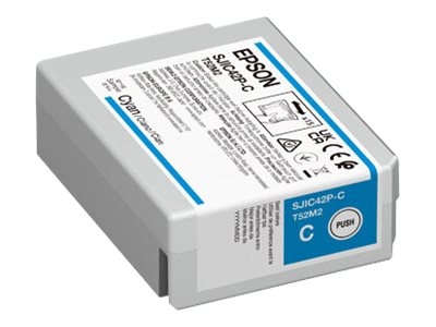 Epson SJIC42P-C - 50 ml - cyan - original - cartouche d'encre - pour ColorWorks CW-C4000E (BK), CW-C4000E (MK)