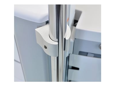 Ergotron IV Pole Clamp Kit - Composant de montage (2 pinces, bras de fixation) - aluminium
