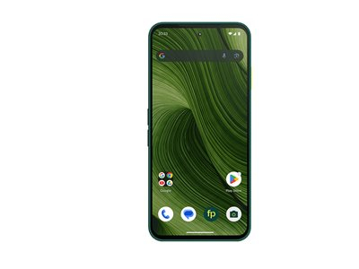 Fairphone (Gen. 6) - 5G smartphone - dual-SIM - RAM 8 GB / intern geheugen 256 GB - microSD slot - OLED-scherm - 6.31" - 2484 x 1116 pixels (120 Hz) - 2x achtercamera's 50 MP, 13 MP - front camera 32 MP - boschgroen