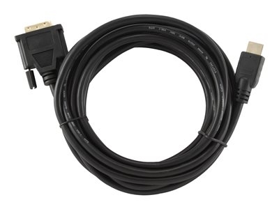 Gembird CC-HDMI-DVI-15 - Câble adaptateur - DVI mâle pour HDMI mâle - 4.5 m