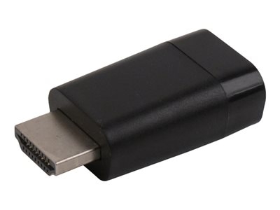 Gembird A-HDMI-VGA-001 - Adaptateur vidéo - HD-15 (VGA) femelle pour HDMI mâle