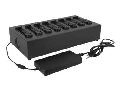 Getac - Chargeur de batteries - 8 baies - Royaume-Uni - pour P/N: GBM6X2, GBS6X1