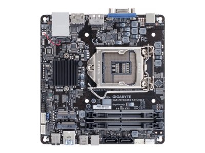 Gigabyte GA-H110MSTX-HD3 - 1.0 - carte-mère - STX mini - LGA1151 Socket - H110 Chipset - USB 3.0, USB-C - Gigabit LAN - carte graphique embarquée (unité centrale requise)