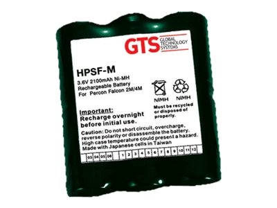GTS - Batterie pour ordinateur de poche (équivalent à : PSC 00-864-00, LXE 990004-0002) - Nickel Metal Hydride - 1600 mAh