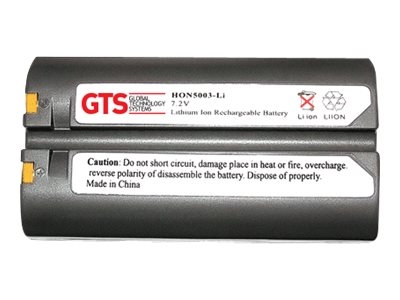 GTS - Batterie d'imprimante (équivalent à : O'Neil 550039-000) - Lithium Ion - 2200 mAh - pour O'Neil LP3; Compact OC2, OC3; microFlash 4t, 4tCR, 4te; PrintPAD 9000, MC70
