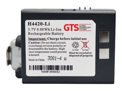 GTS H4420-LI - Batterie pour ordinateur de poche (équivalent à : DATALOGIC BTRY-11-0023) - Lithium Ion - 2400 mAh - pour Datalogic Falcon 4420, 4420 Color, 4420 Mono