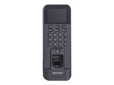 Hikvision Pro Series DS-K1T804AMF - Terminal de contrôle d'accès avec lecteur d'empreinte digitale - filaire - Wi-Fi - 10/100 Ethernet - noir