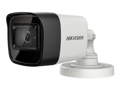 Hikvision 5 MP Ultra-Low Light Camera DS-2CE16H8T-ITF - Caméra de surveillance - extérieur - résistant aux intempéries - couleur (Jour et nuit) - 5 MP - montage M12 - Focale fixe - composite, AHD, CVI, TVI - DC 12 V