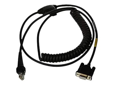Honeywell - Câble série - DB-9 (F) - 3 m - bobiné - noir - pour Hyperion 1300g; Voyager 1200g, 1250g; Xenon 1900, 1902