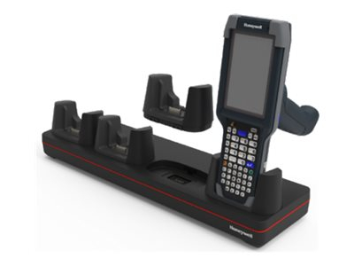 Honeywell - Berceau de chargement portable + adaptateur électrique - homebase, non démarré - Ethernet - connecteurs de sortie : 4 - pour Honeywell CK67