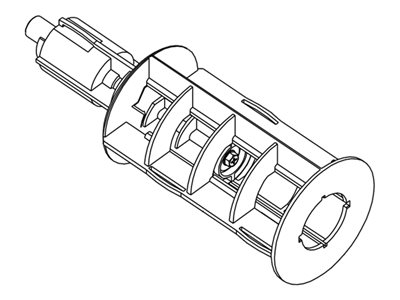 Datamax-O'Neil - Moyeu d'approvisionnement média - pour I-Class Mark II I-4212e, I-4310e