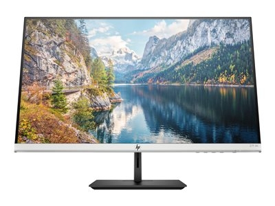 HP 27f - Écran LED - 27" - 3840 x 2160 4K @ 60 Hz - IPS - 300 cd/m² - 1000:1 - 5 ms - 2xHDMI, DisplayPort