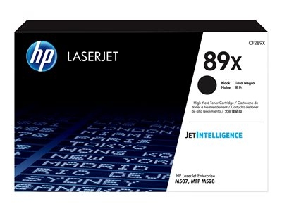 HP 89X - Haute capacité - noir - original - LaserJet - cartouche de toner (CF289X) - pour P/N: A29Z8A#BAZ