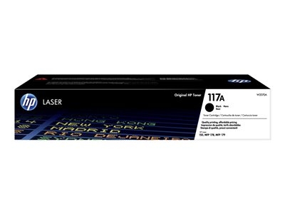 HP 117A - Noir - original - cartouche de toner (W2070A) - pour Color Laser 150a, 150nw, MFP 178nw, MFP 178nwg, MFP 179fnw, MFP 179fwg