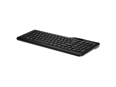HP 460 - Clavier - multi-appareils, appairage rapide, compact avec pavé numérique, disposition à 2 zones - sans fil - Bluetooth 5.3 - QWERTY - Anglais - noir Jack