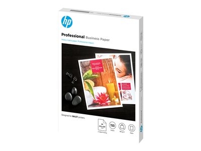 HP Professional - Mat - A4 (210 x 297 mm) - 180 g/m² - 150 feuille(s) papier photo - pour Deskjet 15XX, Ink Advantage 27XX; Officejet 80XX, 9012; Photosmart B110